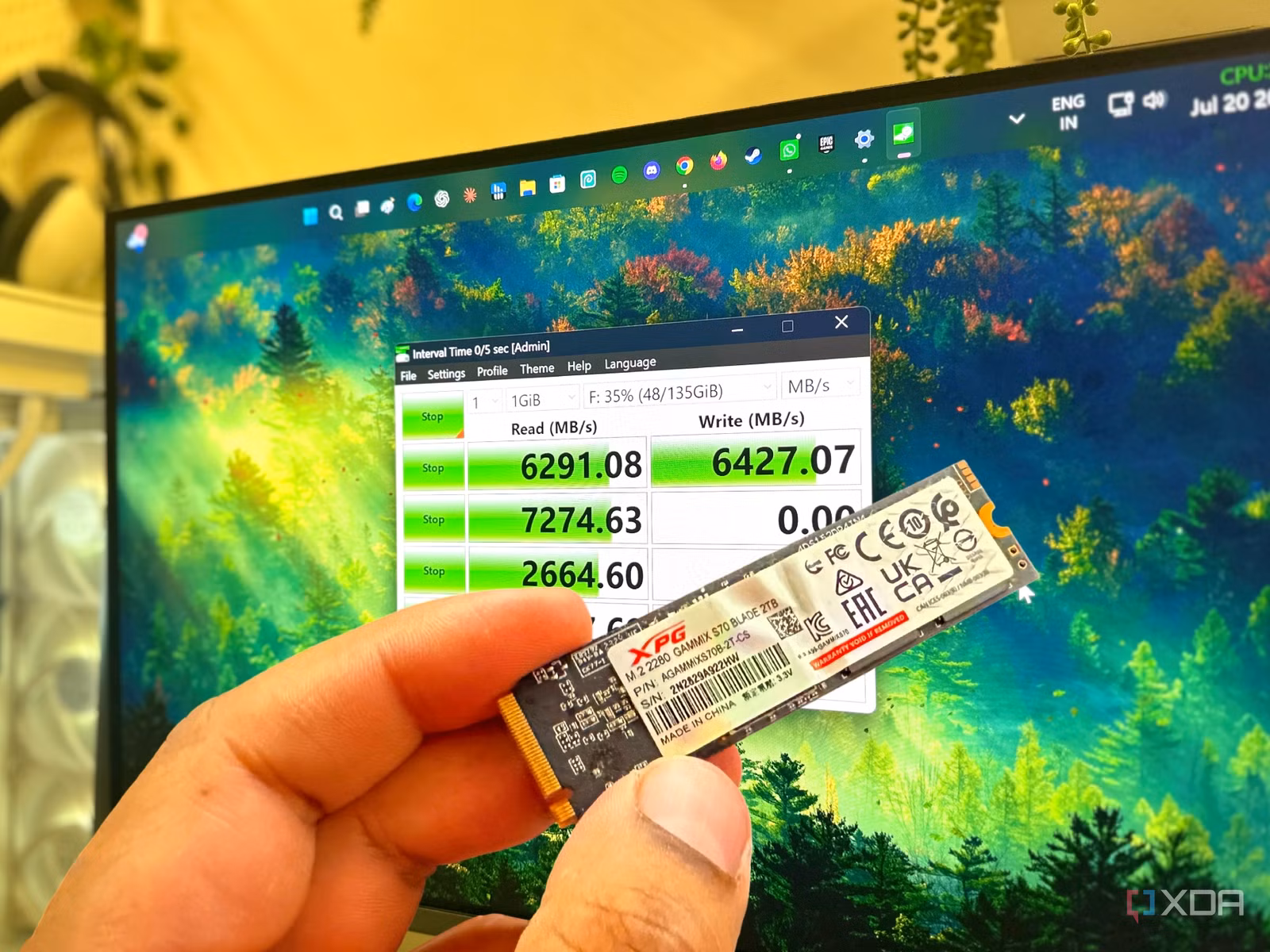 check SSD health on an NVMe solid state drive